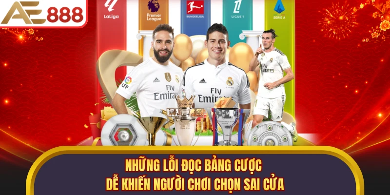 Những lỗi đọc bảng cược dễ khiến người chơi chọn sai cửa